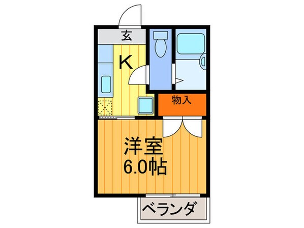 コーポ・マキノの物件間取画像